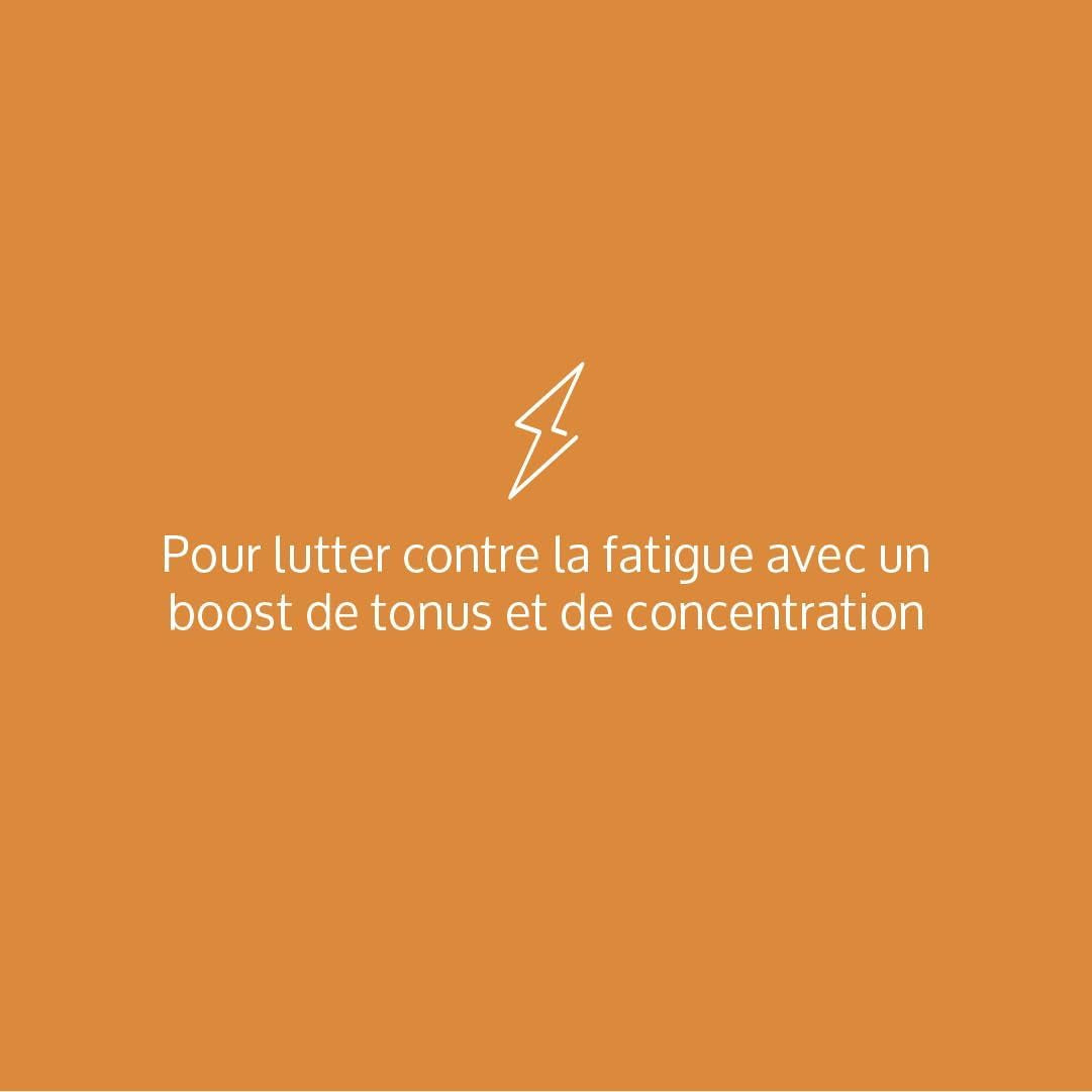 - Complément Alimentaire Guarana Bio Booster D'Energie Naturelle | Caféine, Vitamines Adultes A, E, B1| Pre Workout Puissant | Cure 60 Gélules Vegan | Complement Fabriqué En France