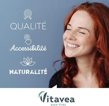 VITAVEA BIEN-ETRE - Mémo'Focus - Complément Alimentaire Mémoire, Concentration Et Vitalité - Bacopa, Caféine, Zinc, Vitamine B1, Vitamine C, Ginseng - 30 Gélules - 30 Jours - Fabriqué En France